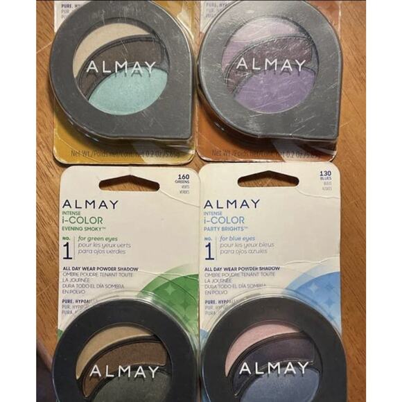 Almay Intense i-Color Powder EyeShadow #125, 130, 135, 160 New Lot Of 4 - Picture 2 of 4